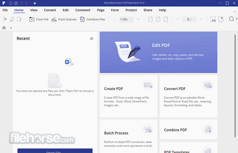 Wondershare PDFelement 12.1.21 Screenshot 1