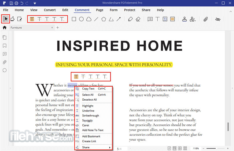 Wondershare PDFelement 12.1.21 Screenshot 3
