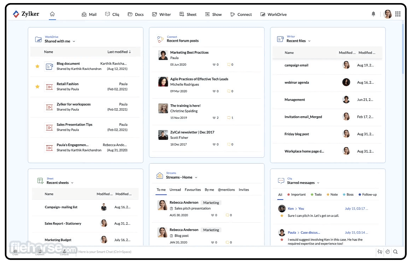Zoho Workplace Screenshot 1