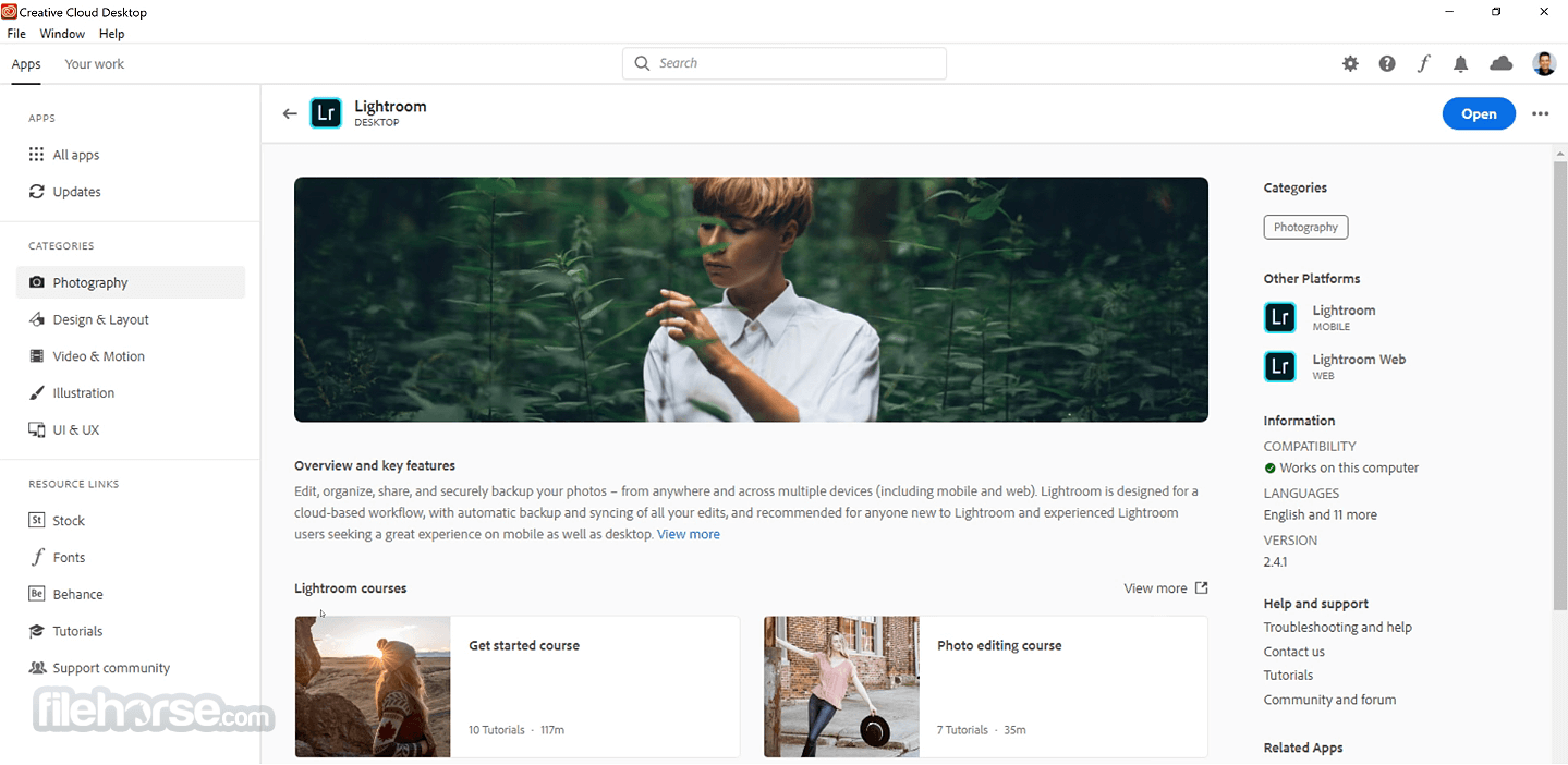 Adobe Creative Cloud Screenshot 4