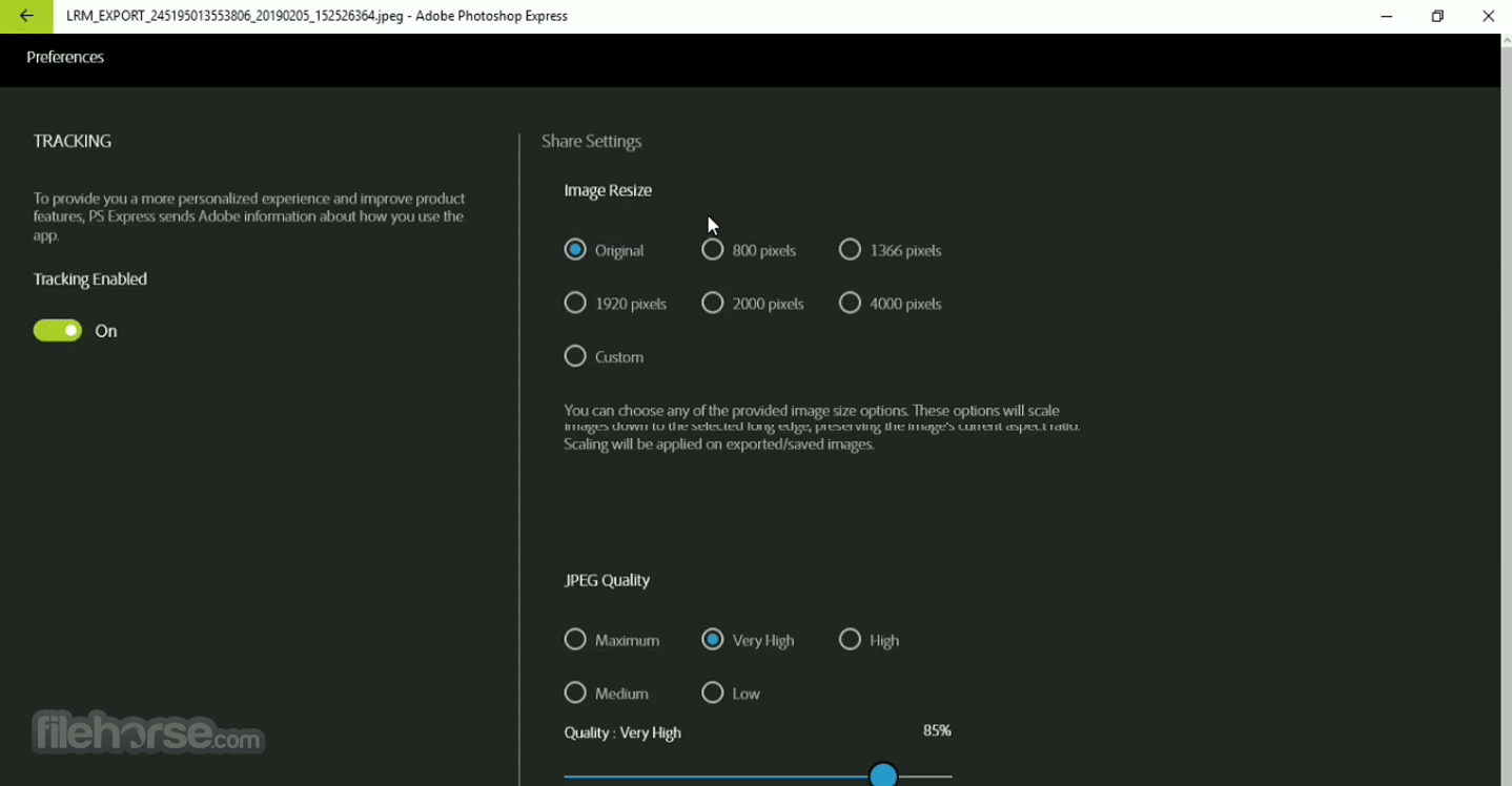 Adobe Photoshop Express 3.17.0.0 Screenshot 4