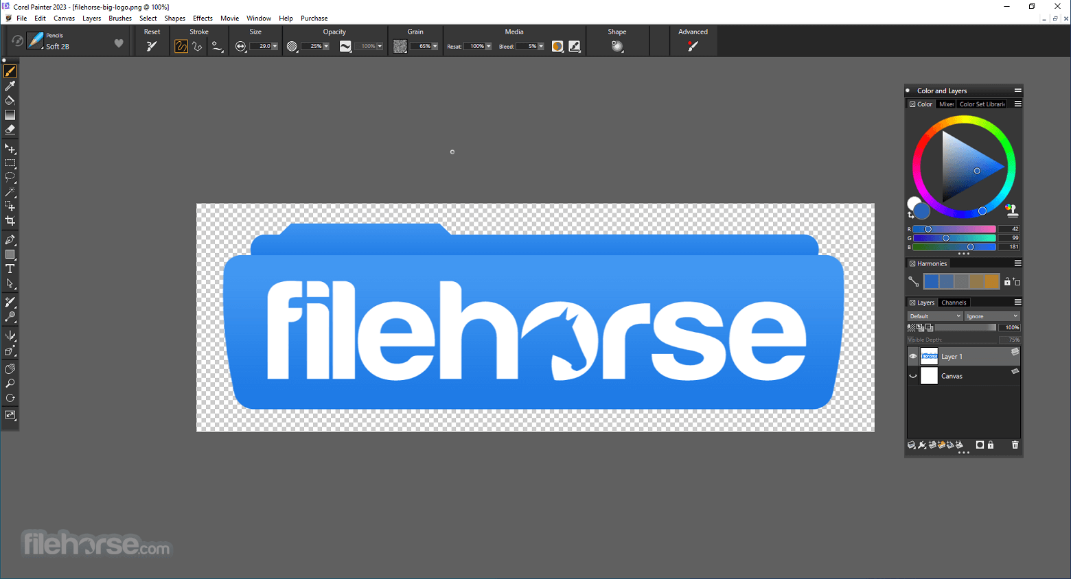 Corel Painter Screenshot 1