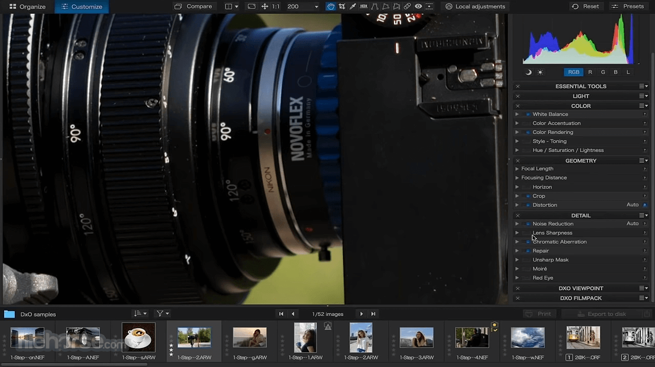 DxO PhotoLab 9.2.1 Screenshot 2