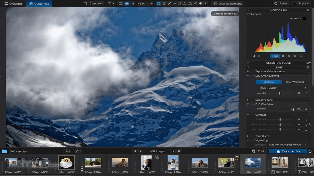 DxO PhotoLab 9.2.1 Screenshot 3