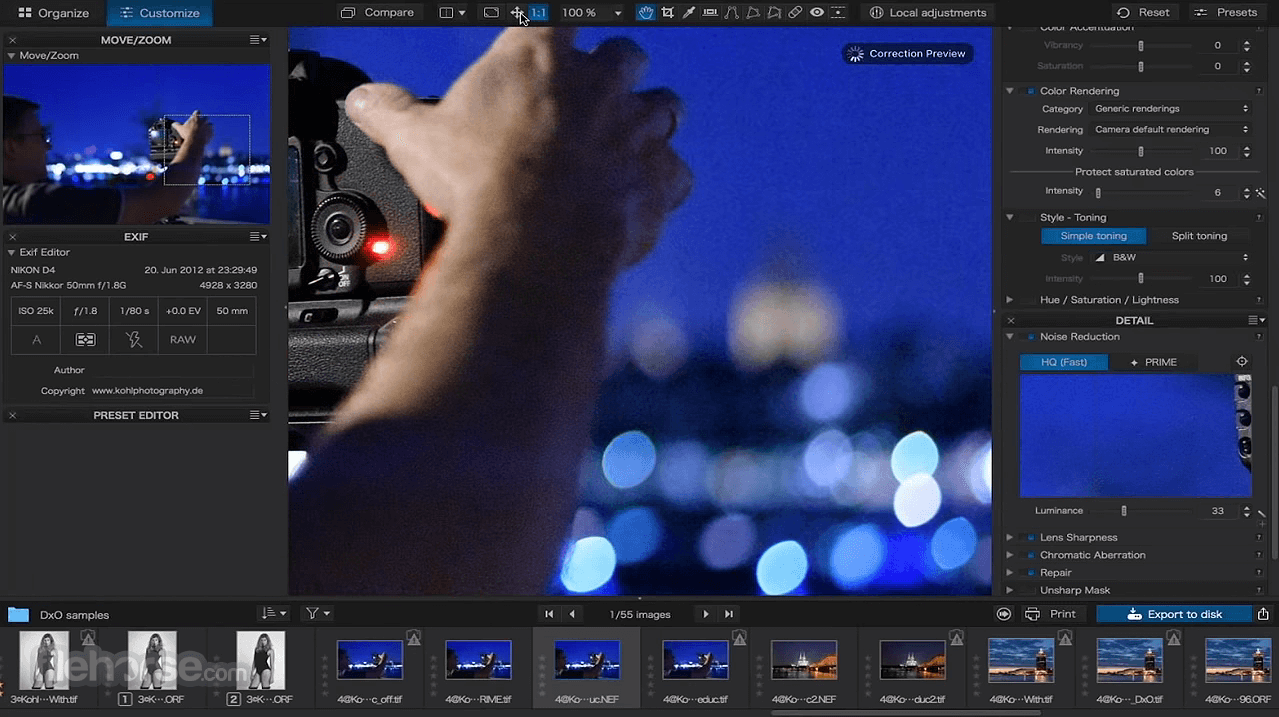 DxO PhotoLab 9.2.1 Screenshot 4