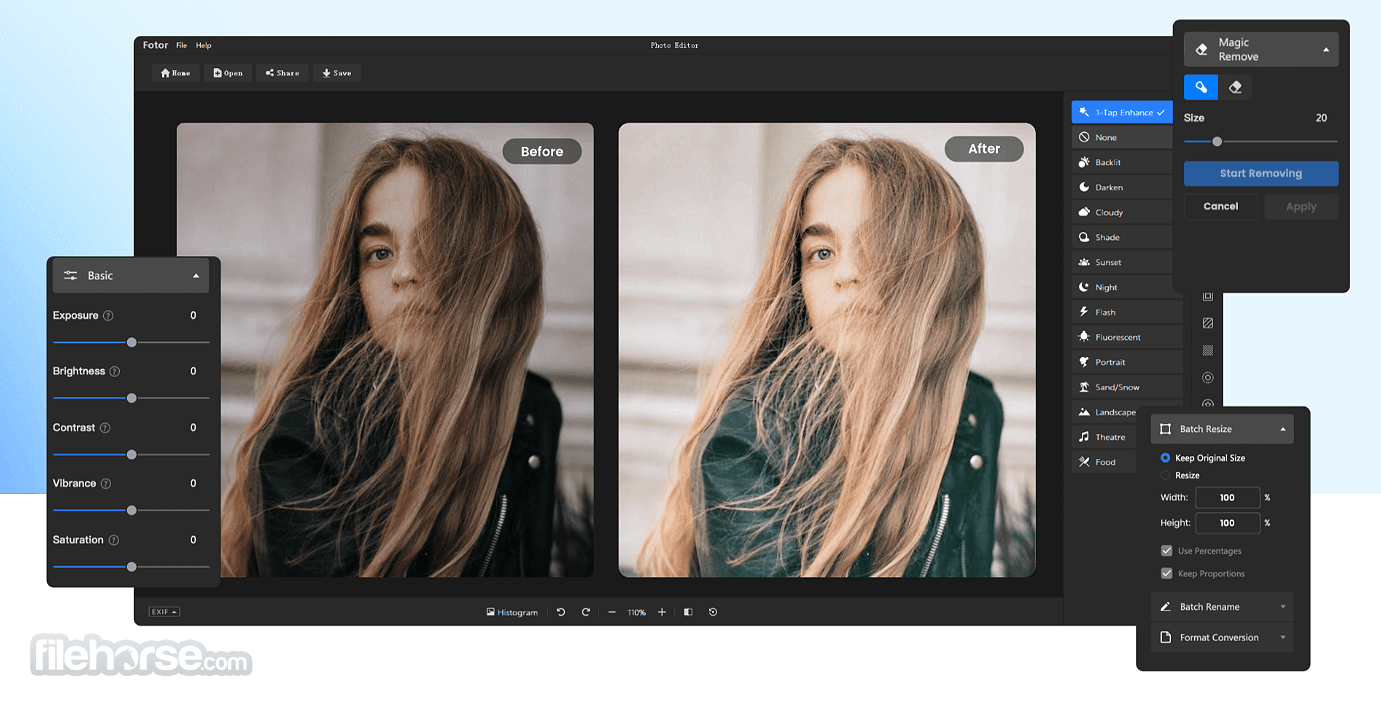 Fotor for PC Screenshot 1