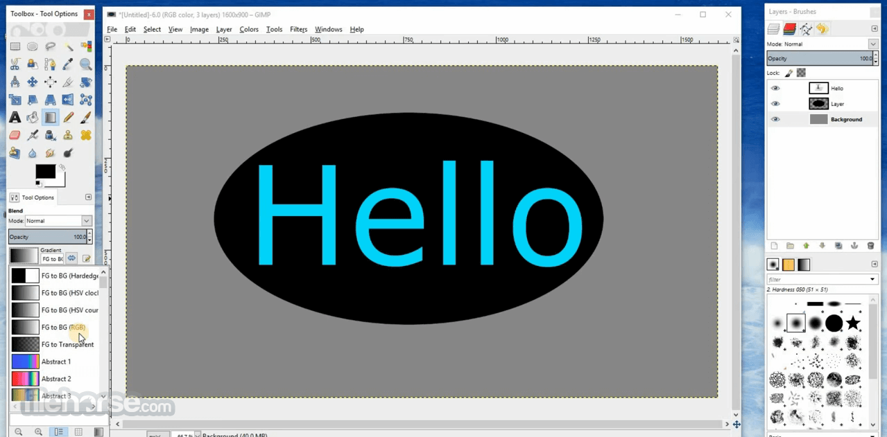 GIMP 3.2.4 Screenshot 3