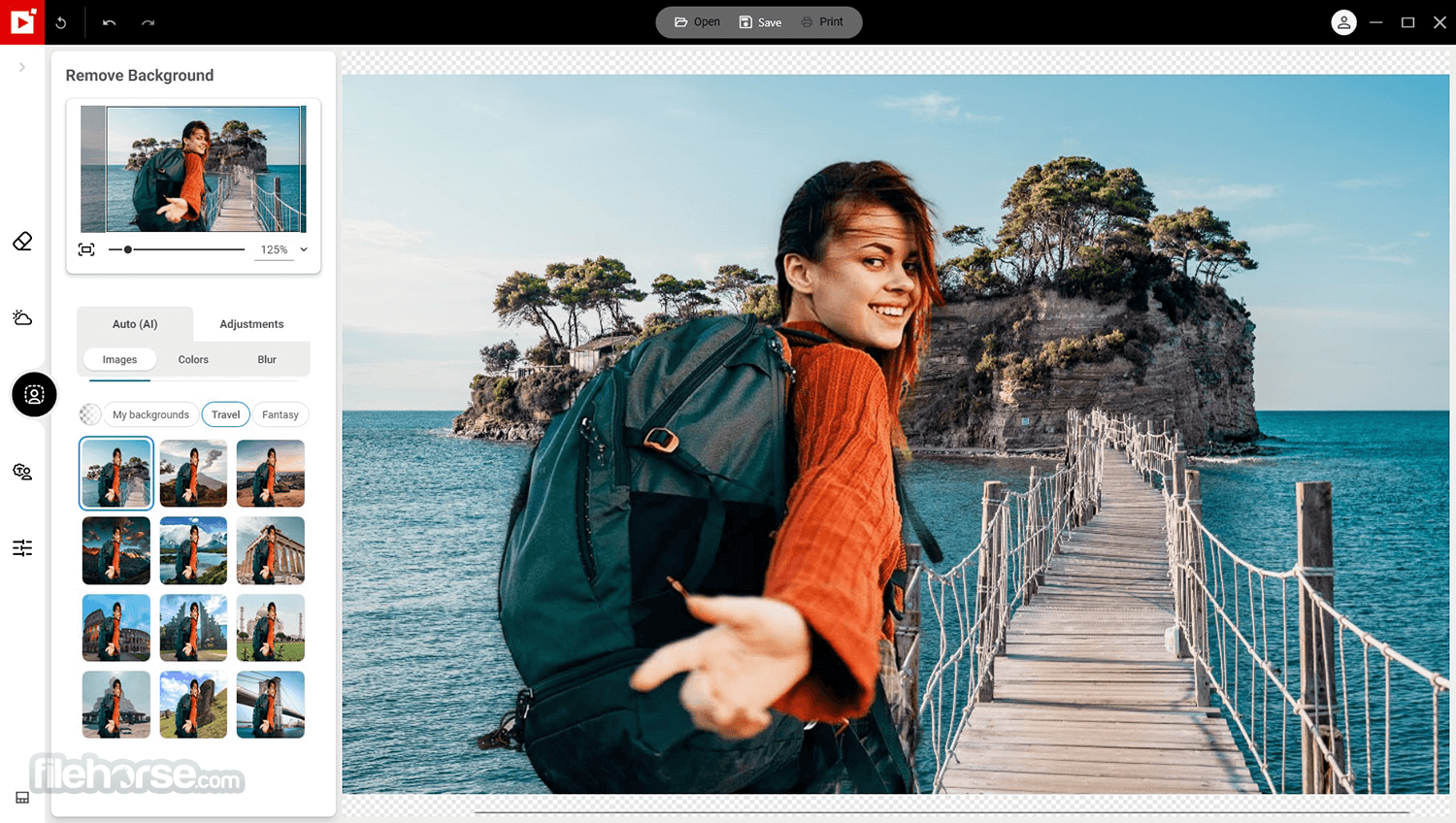 inPixio Photo Studio 12.8.141 Screenshot 4