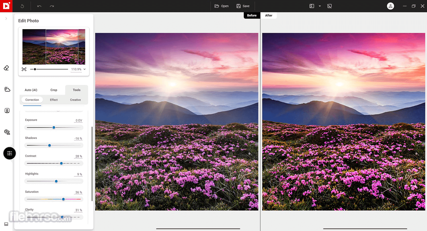inPixio Photo Studio 12.8.141 Screenshot 5