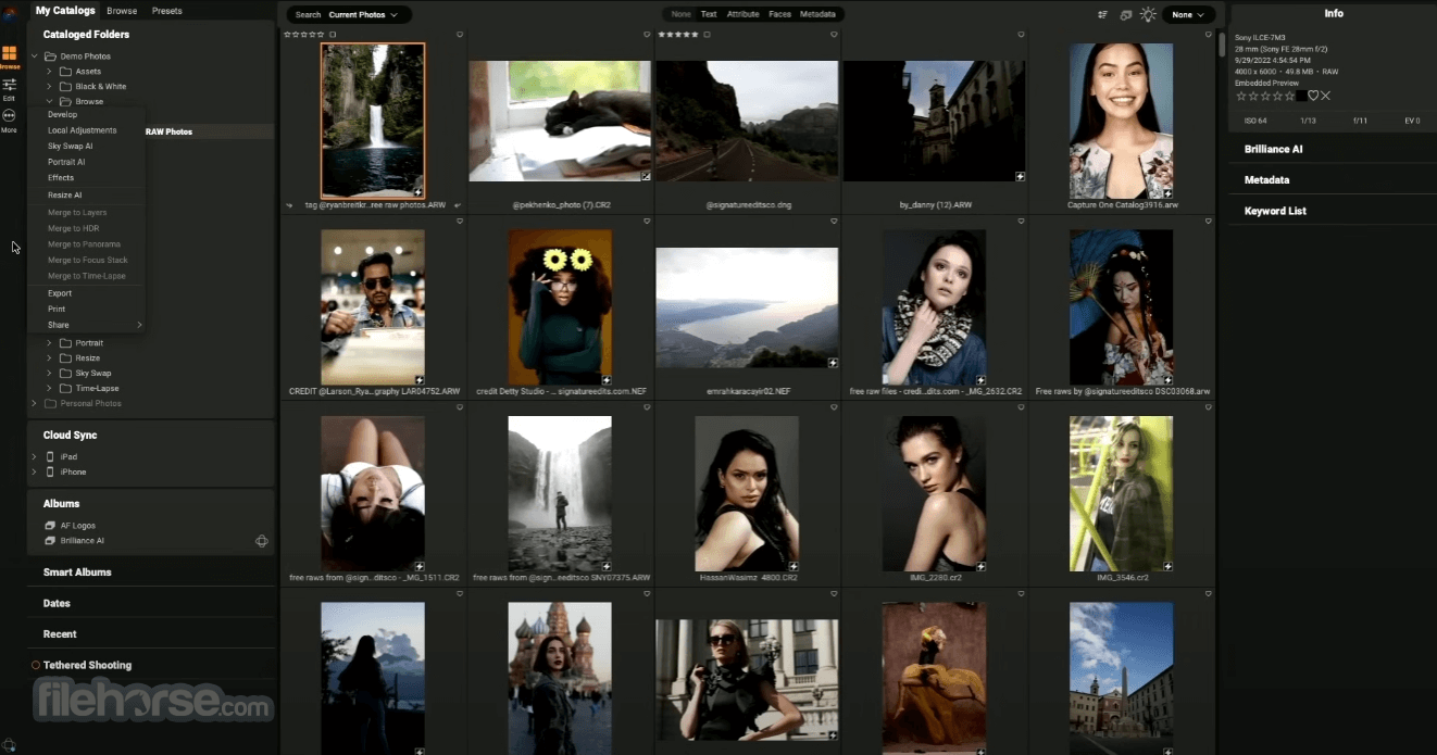 ON1 Photo RAW Screenshot 1