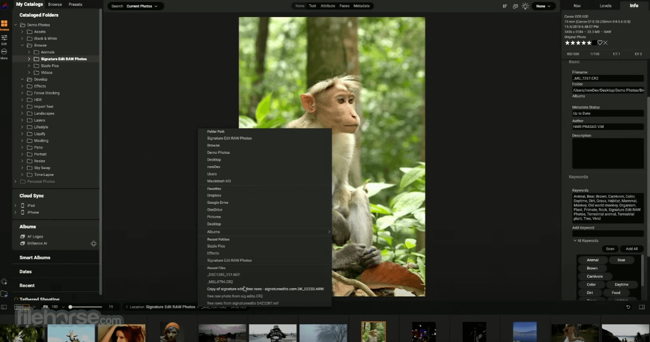 ON1 Photo RAW Screenshot 4