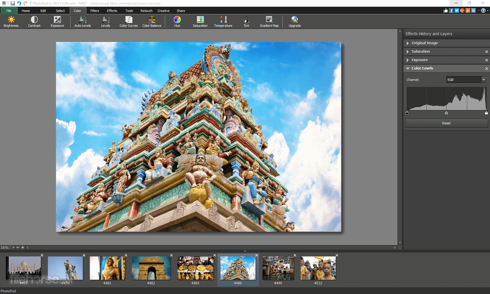 PhotoPad Photo and Image Editor Screenshot 3