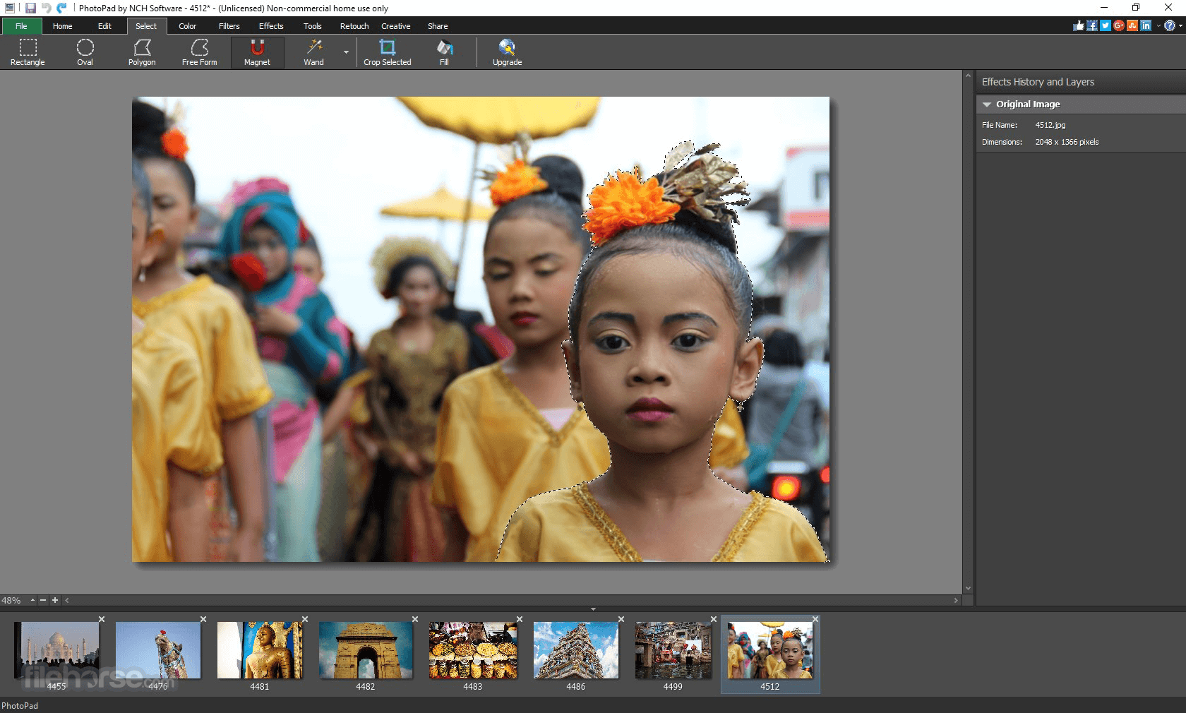 PhotoPad Photo and Image Editor 15.18 Screenshot 4