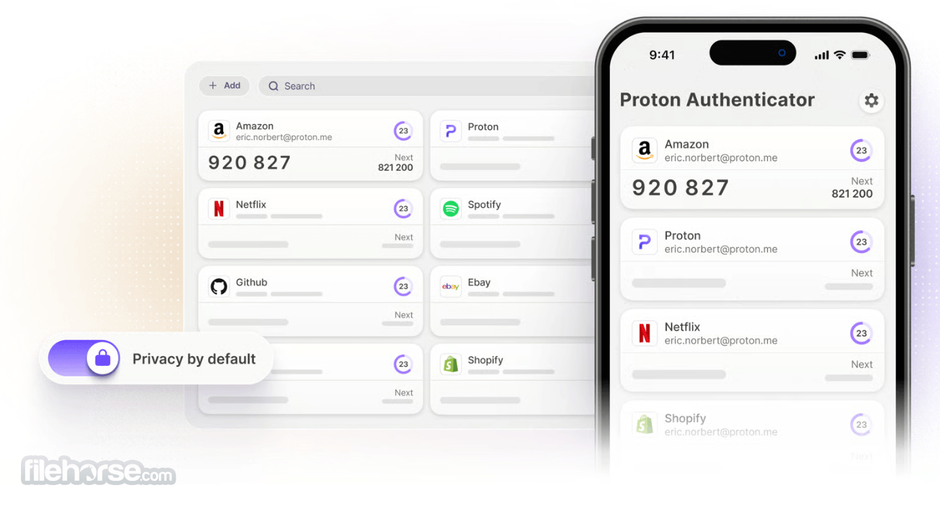 Proton Authenticator for PC Screenshot 2