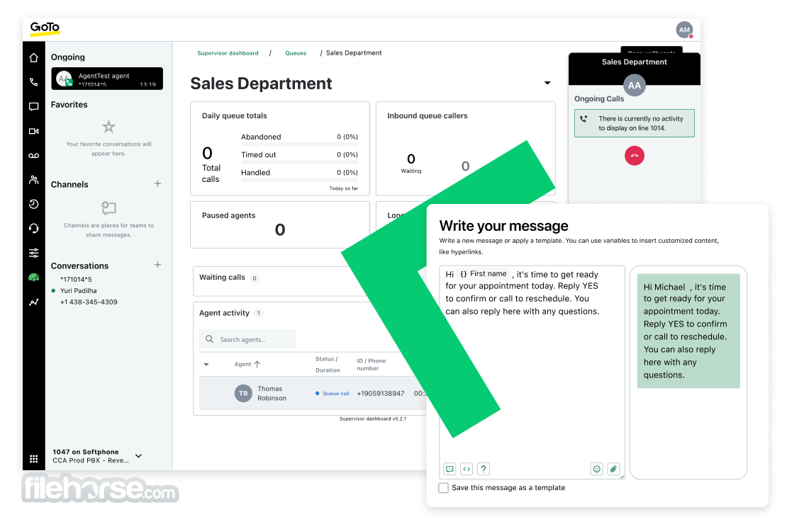 GoToConnect Screenshot 1