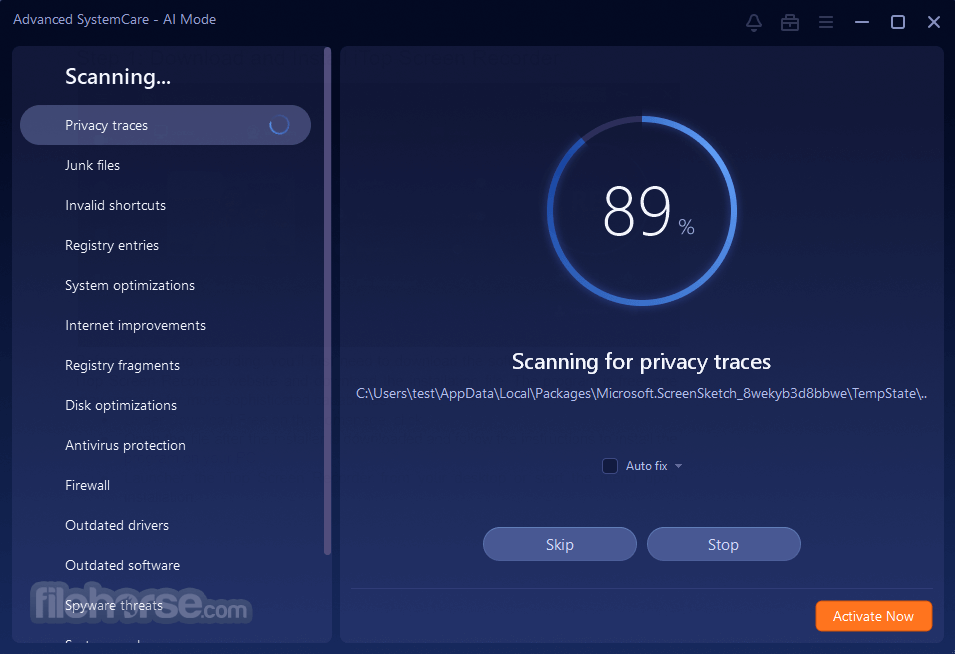 Advanced SystemCare Free Screenshot 2
