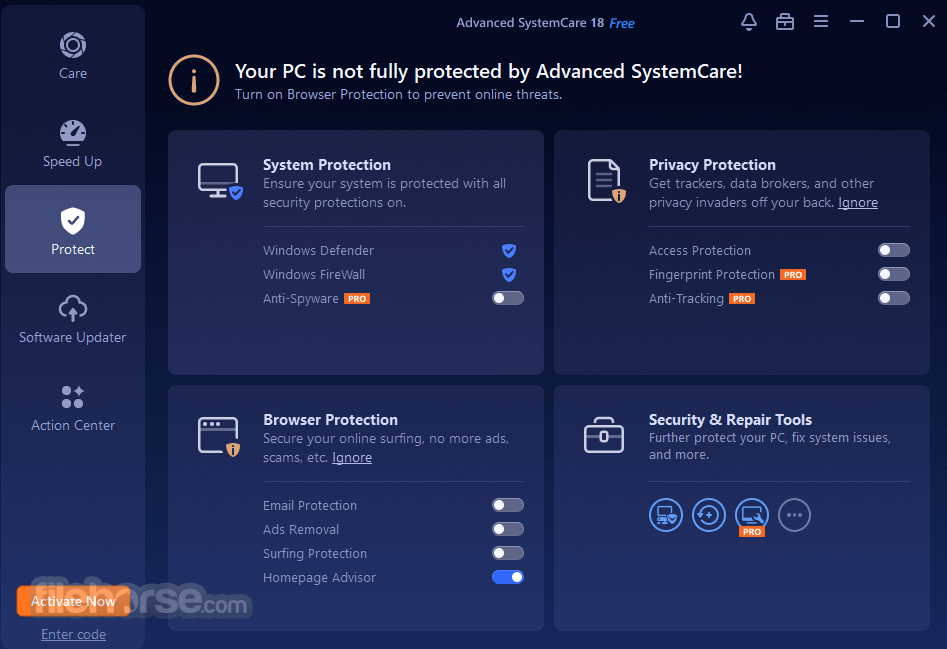 Advanced SystemCare Free Screenshot 4