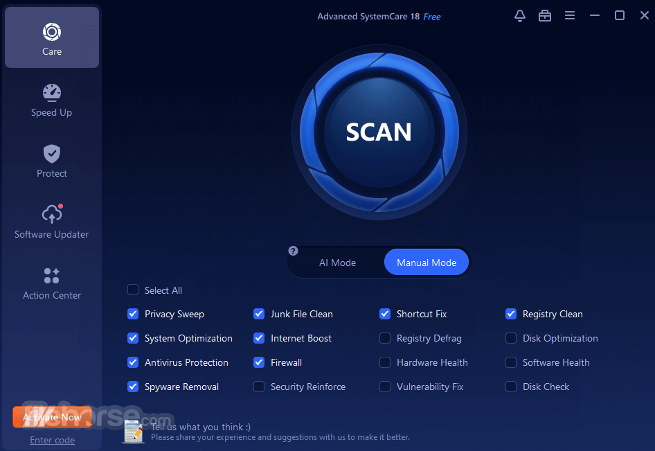 Advanced SystemCare Pro Screenshot 1