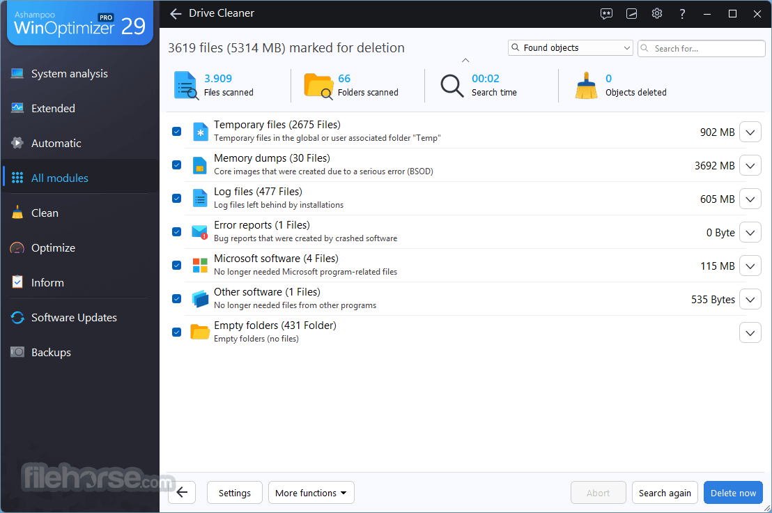 Ashampoo WinOptimizer Pro Screenshot 1