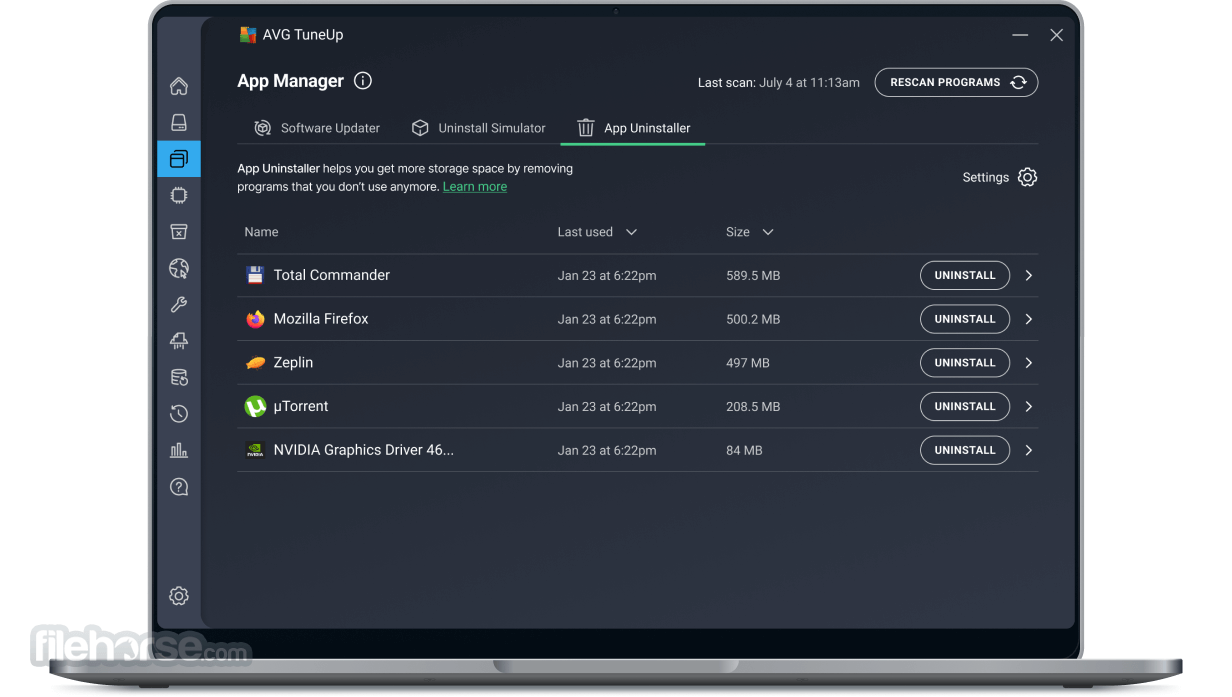 AVG TuneUp Screenshot 3