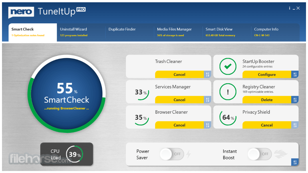 Nero TuneItUp PRO Screenshot 1
