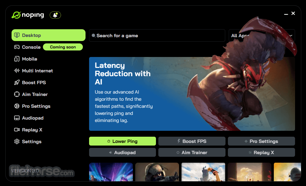 NoPing Screenshot 1