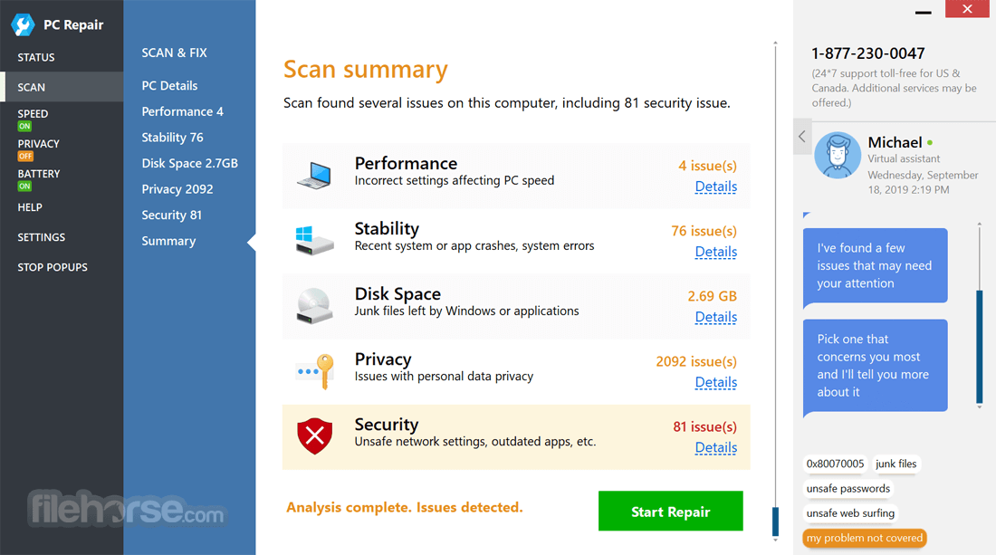 PC Repair Screenshot 1