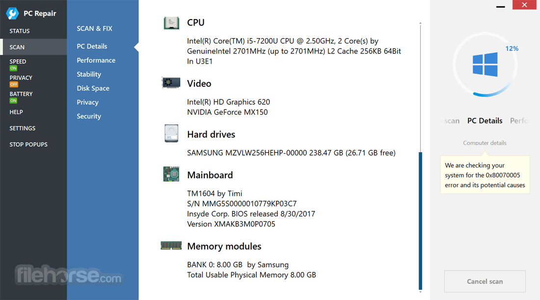 PC Repair Screenshot 3