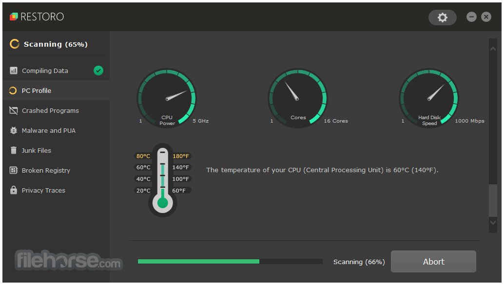 Restoro Screenshot 1