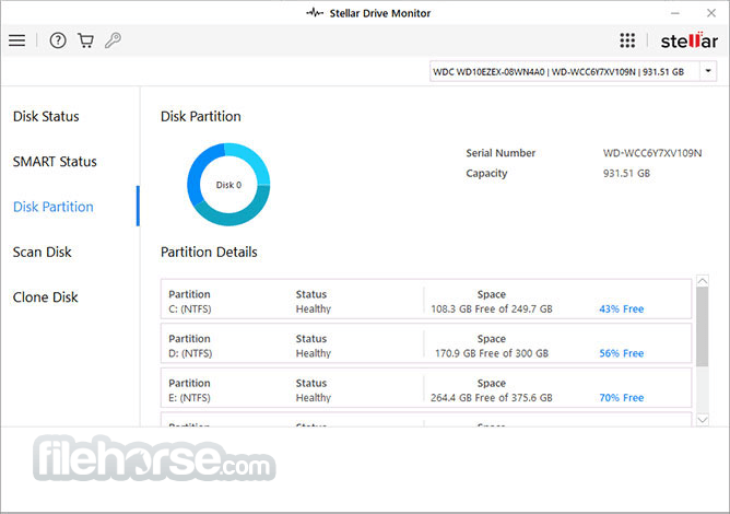 Stellar Drive Monitor 11.2.0 Screenshot 3