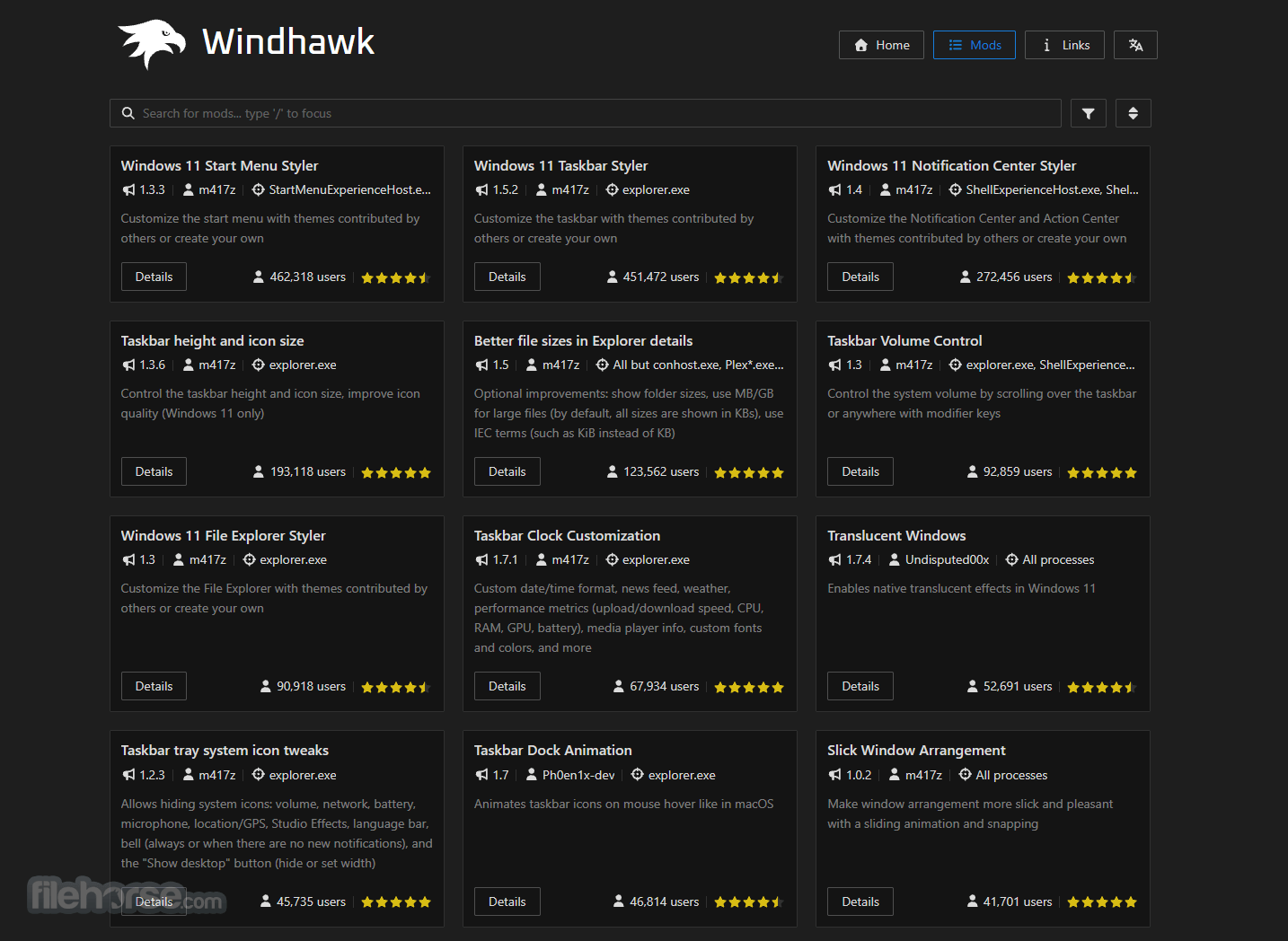 Windhawk Screenshot 2