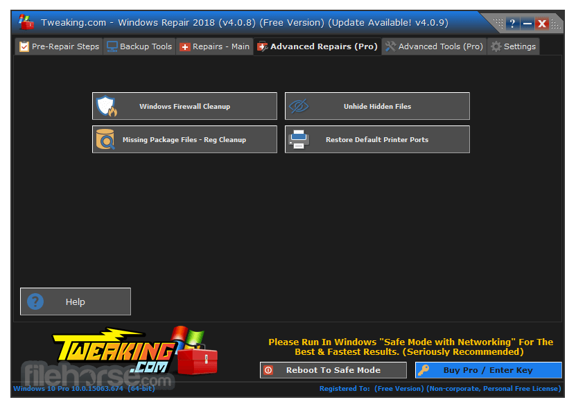 Windows Repair 4.14.0 Screenshot 4