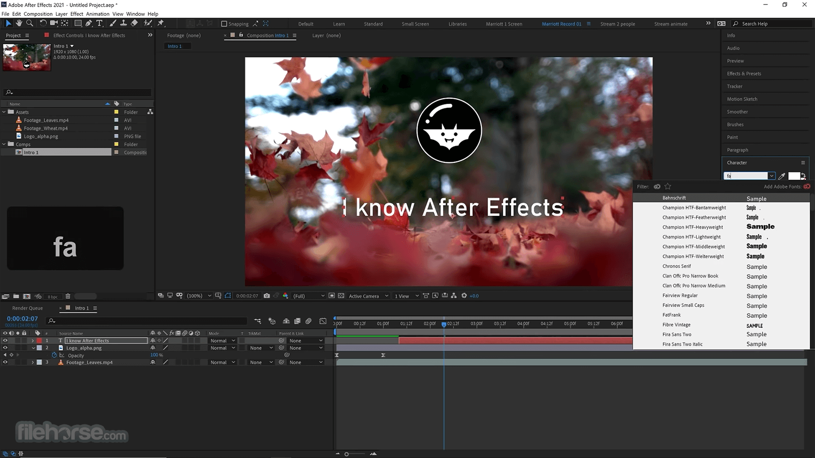 Adobe After Effects CC 2026 26.3 Screenshot 3