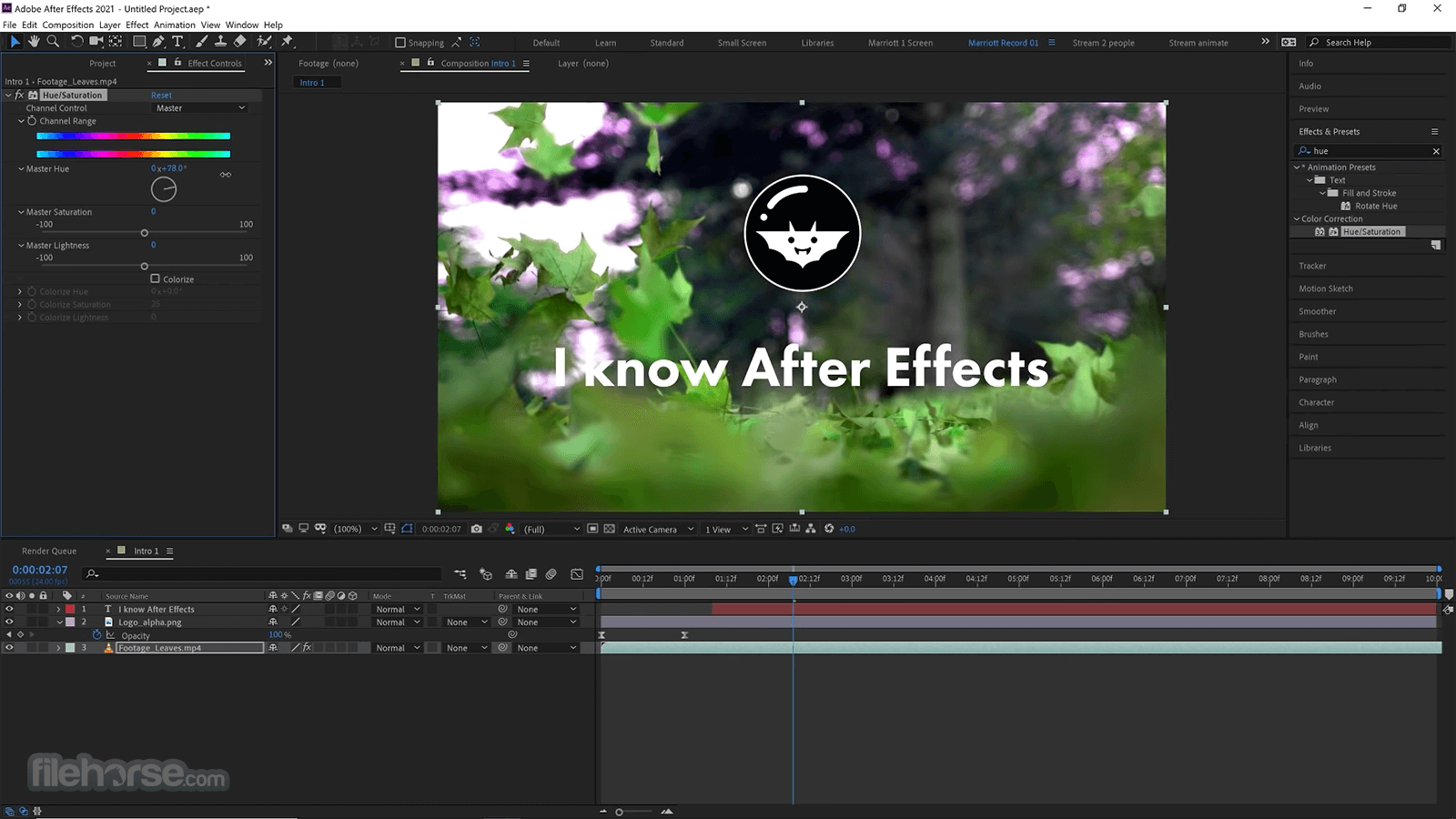 Adobe After Effects CC 2026 26.3 Screenshot 4