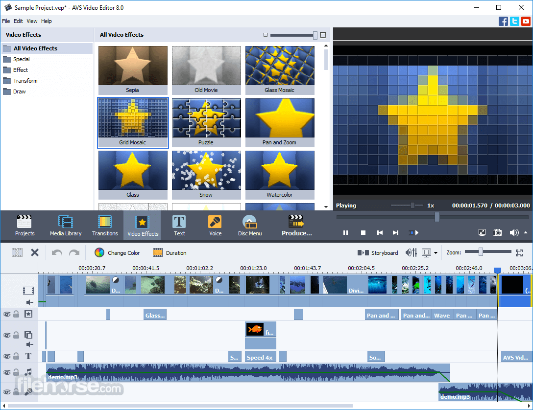 AVS Video Editor Screenshot 3