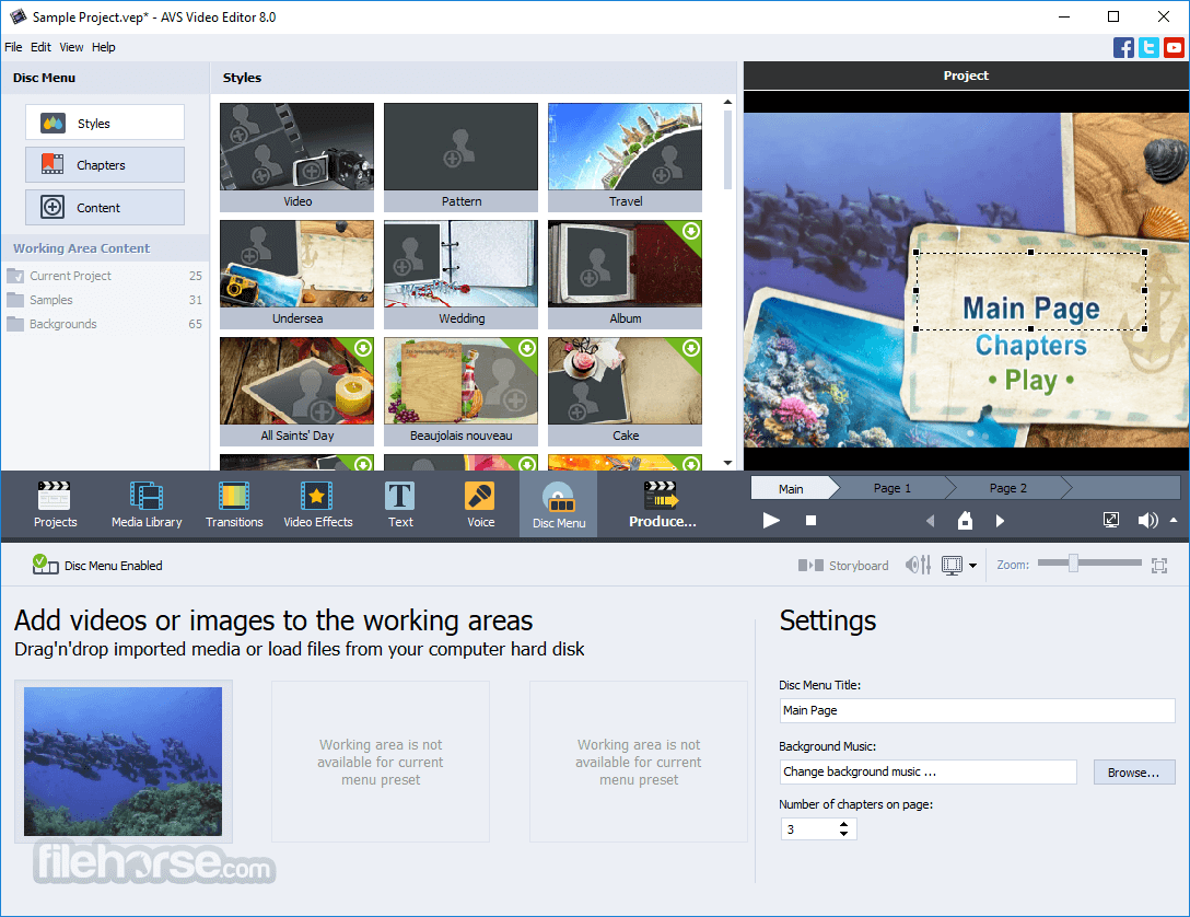 AVS Video Editor Screenshot 4