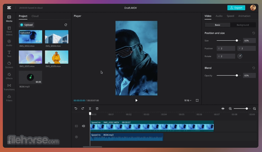 CapCut Desktop for PC Screenshot 1
