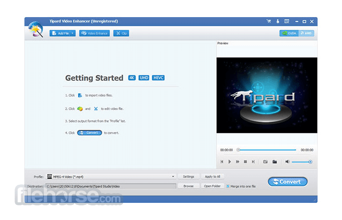 Tipard Video Enhancer 9.2.52 Screenshot 1