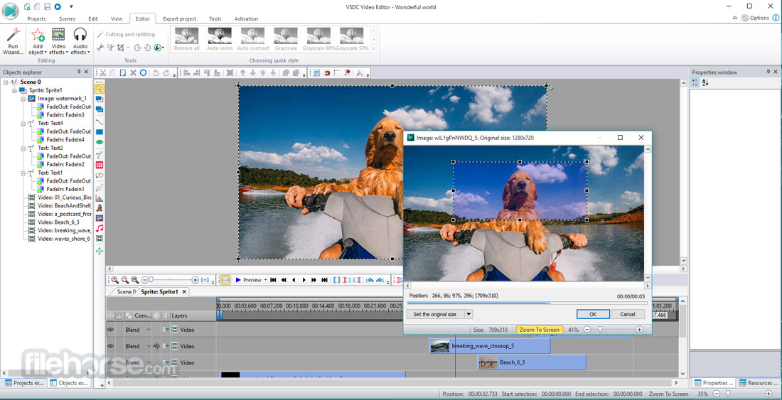VSDC Free Video Editor 11.2.3.729 (64-bit) Screenshot 5