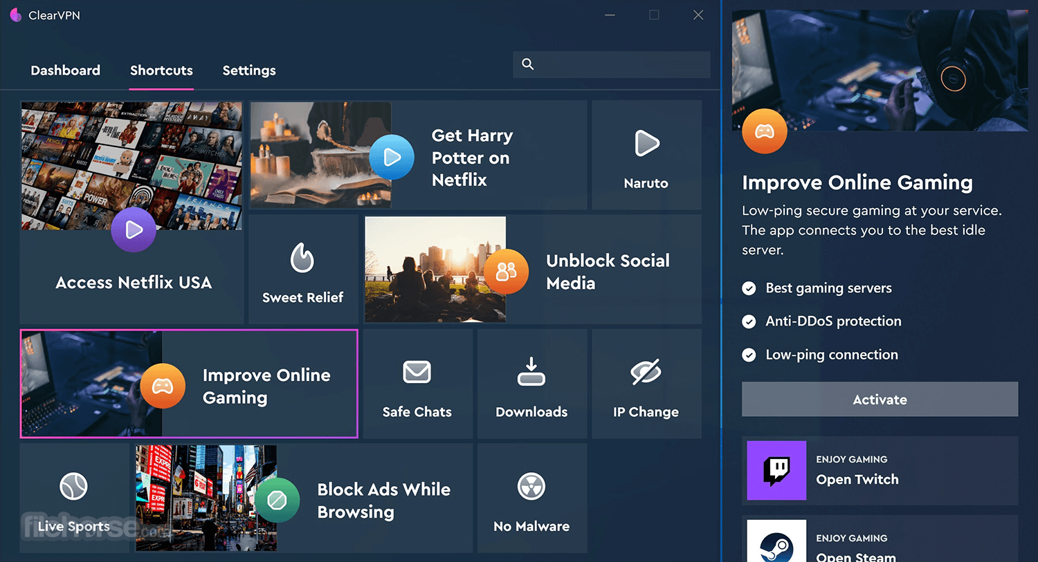 ClearVPN - The Most Intuitive VPN Screenshot 2