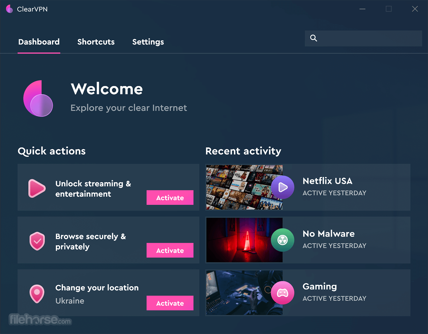ClearVPN - The Most Intuitive VPN Screenshot 3