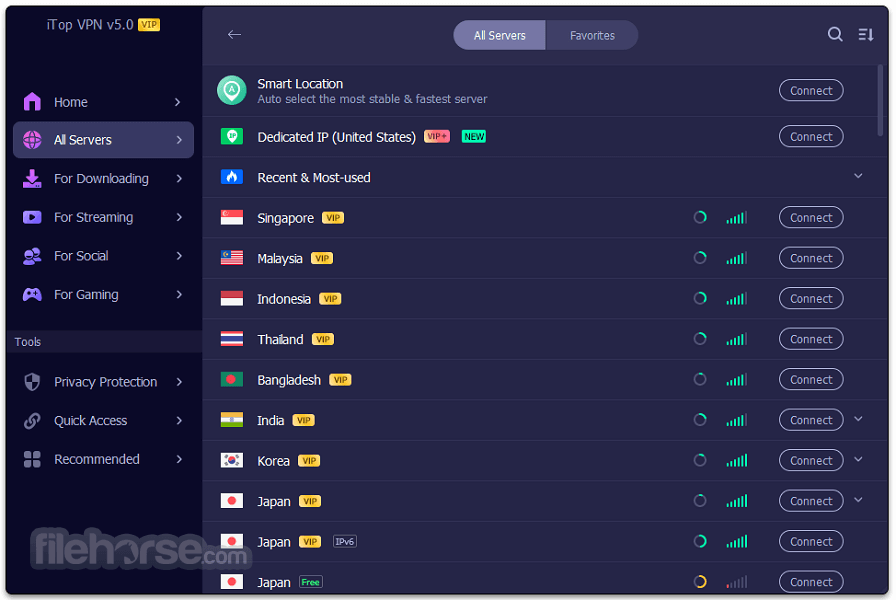 iTop VPN Screenshot 2