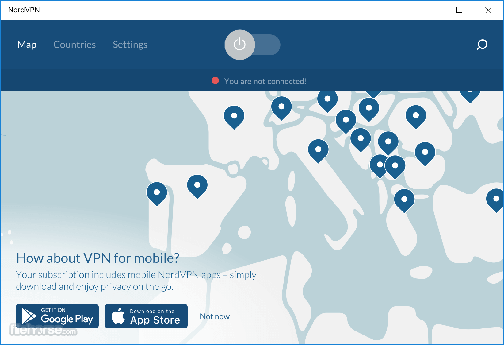 NordVPN Screenshot 1